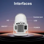 ویدئو پروژکتور HY300 اندروید مگ کیوبیک - Image 4